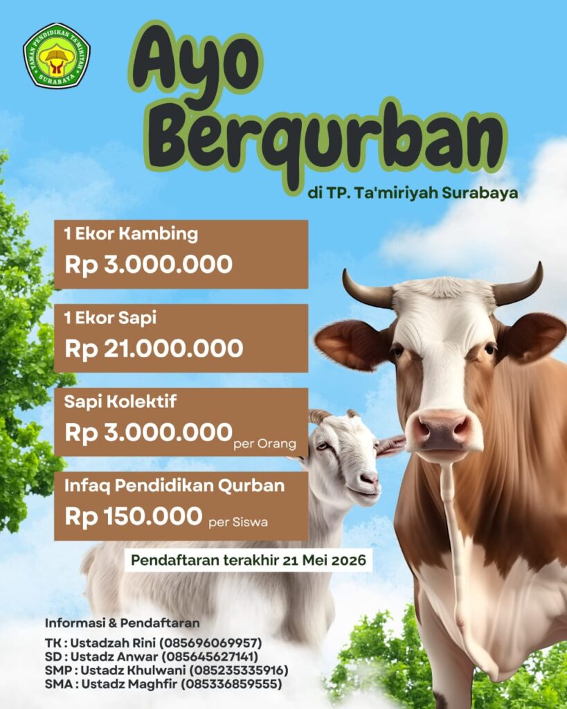 Ayoo Berkurban di TP Ta'miriyah Surabaya